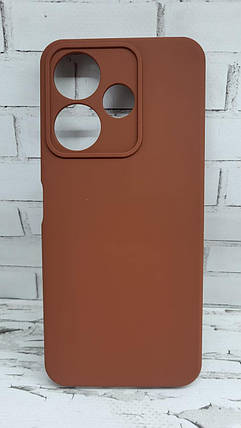 Чохол для Xiaomi Redmi 13 4G / Poco M6 4G накладка бампер Lakshmi (AAA) коричневий, фото 1