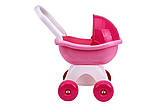 Дитячий візок ТехноК 8256 для ляльки – легкий, стильний, 46×48×29 см, фото 4