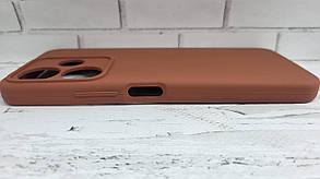 Чохол для Xiaomi Redmi 13 4G / Poco M6 4G накладка бампер Lakshmi (AAA) коричневий, фото 3