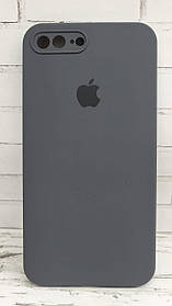 Чохол для iPhone 7 Plus 8 Plus накладка бампер протиударний Original Soft Touch сірий