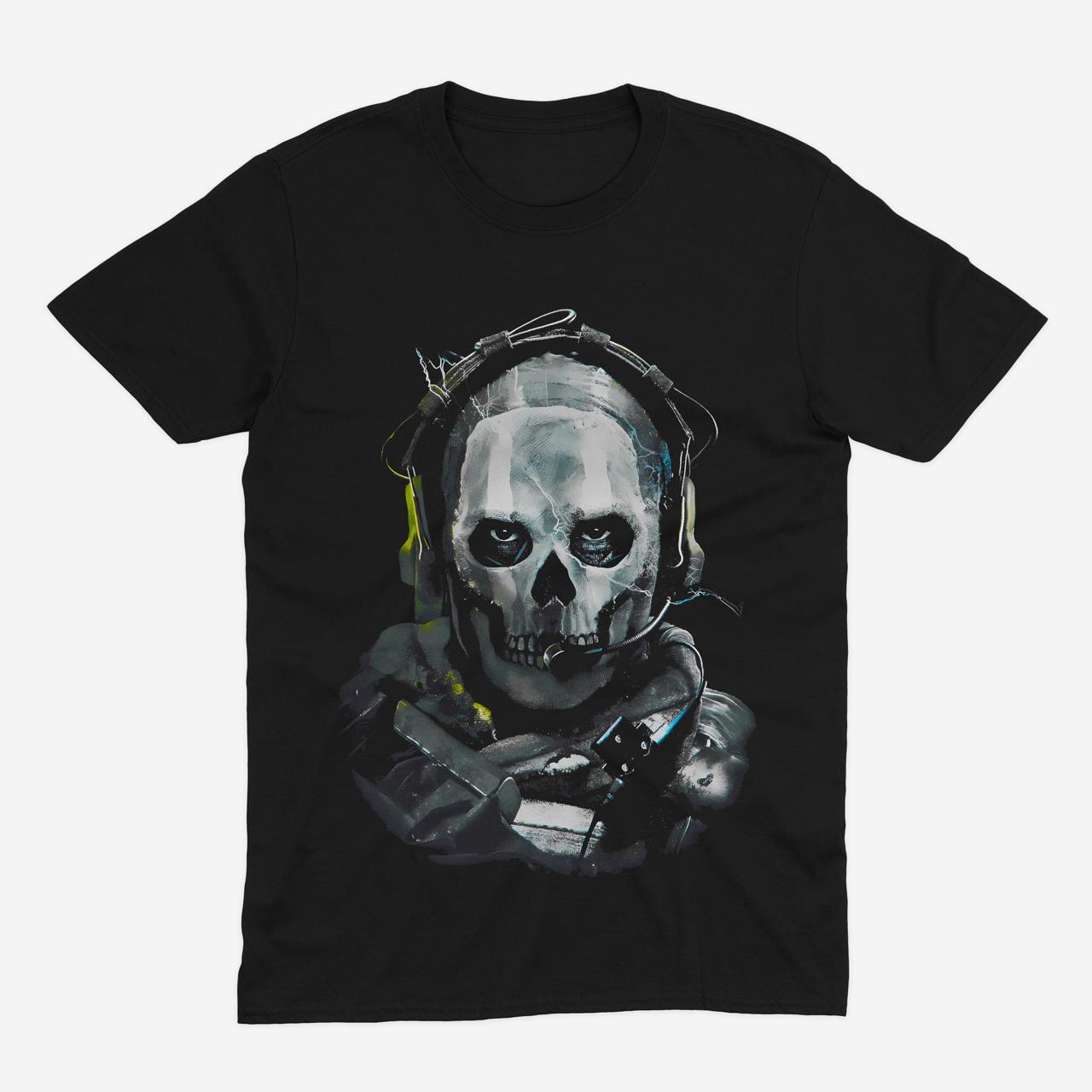 Футболка чорна Morze Call of Duty V2