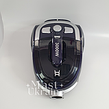 Колбовий пилосос без мішка Henschll 4L 3000W, контейнерний пилосос з фільтром, що миється XN19-87, фіолетовий, фото 4