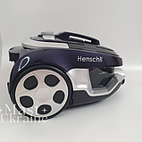 Колбовий пилосос без мішка Henschll 4L 3000W, контейнерний пилосос з фільтром, що миється XN19-87, фіолетовий, фото 2