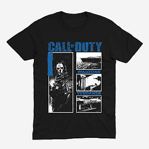 Футболка чорна Morze Call of Duty V3