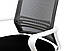 Стілець комп'ютерний Веб (Чорно-Білий), фото 10