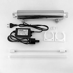 UV-2 GPM Ультрафіолетова лампа RAIFIL комплект 16W (0,45 м3/ч)