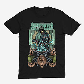 Футболка чорна Morze Call of Duty V5