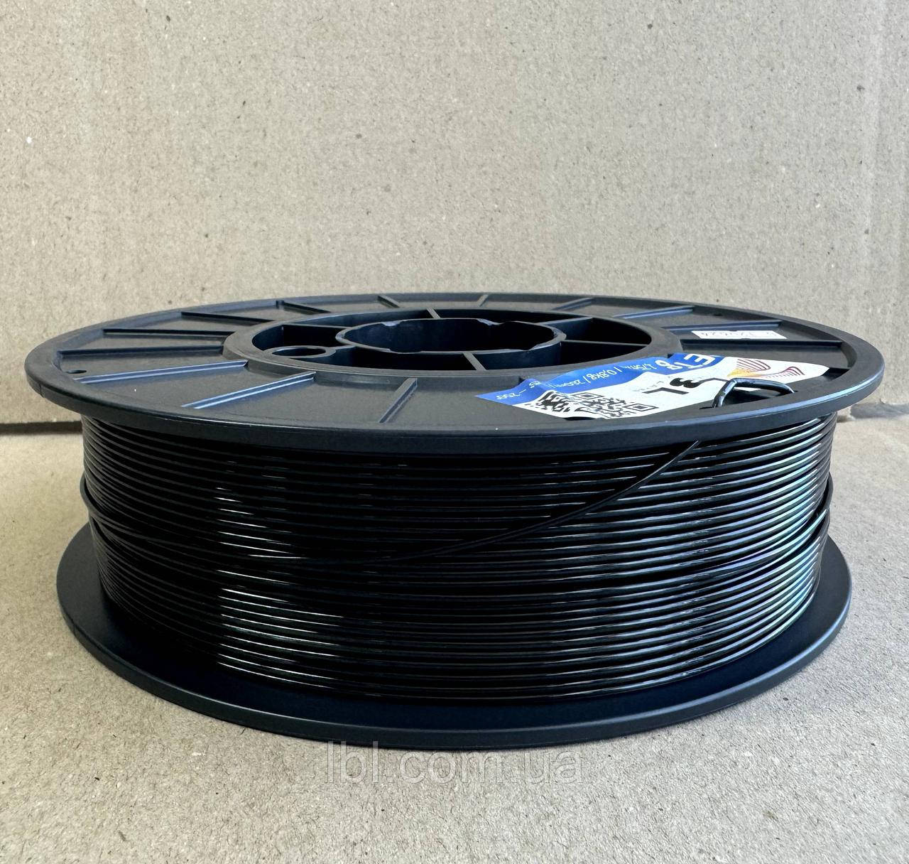PETG WS (CoPET) пластик для 3D принтера 0.800 кг / 260 м / 1.75 мм / Чорний