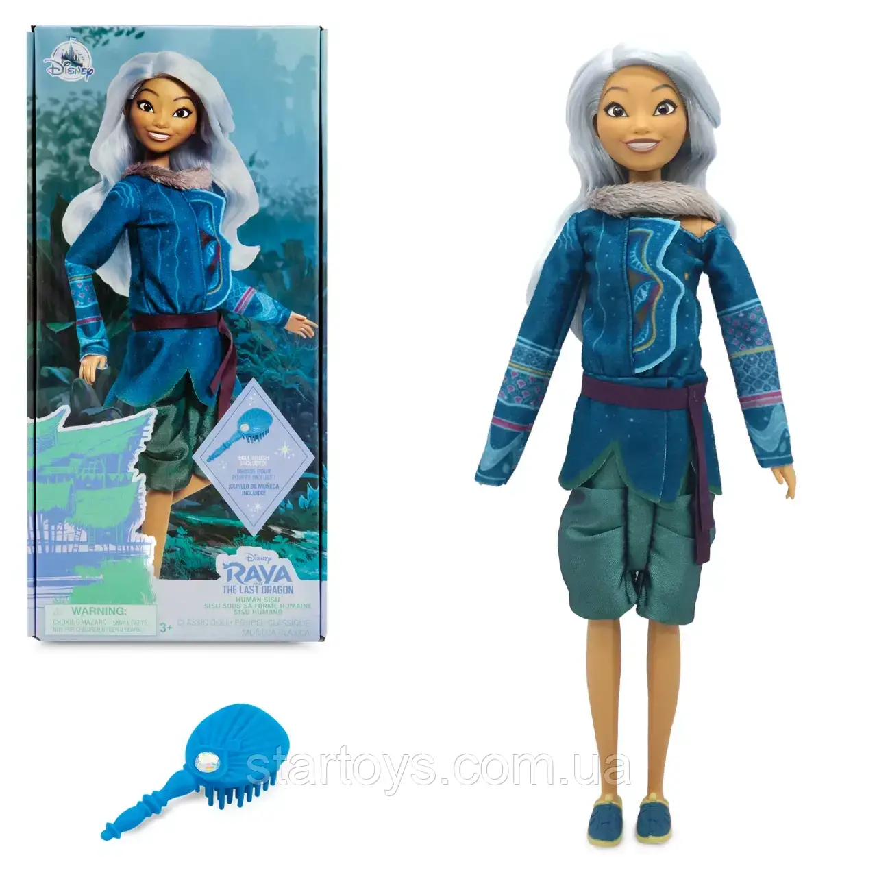Класична лялька Діснея Сісу м/ф "Рая та останній дракон"! Sisu Classic Doll – Raya and the Last Dragon, фото 1