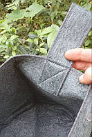 Growbag 80л. 50х40см. из Геотекстиля. Сумка-мешок для голубики и декоративных растений