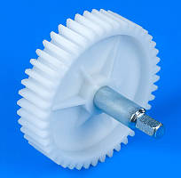 Шестірня з металевим валом 78 мм/44 зубців