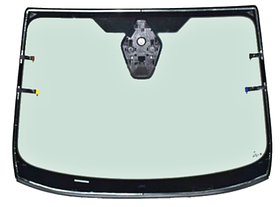 Скло лобове з обігрівом Ford Fiesta EUR 17-23 3/5D HB, CROSSOVER SUV Xinyu VIN, кріп.дзерк., молд.