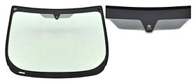 Скло лобове Ford Ecosport 13-17 CROSSOVER SUV Xinyu VIN, кріп.дзерк., молд.