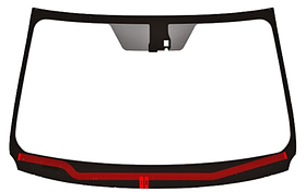 Скло лобове Toyota RAV4 13-18 CROSSOVER SUV Securit кріп.дзерк., молд.