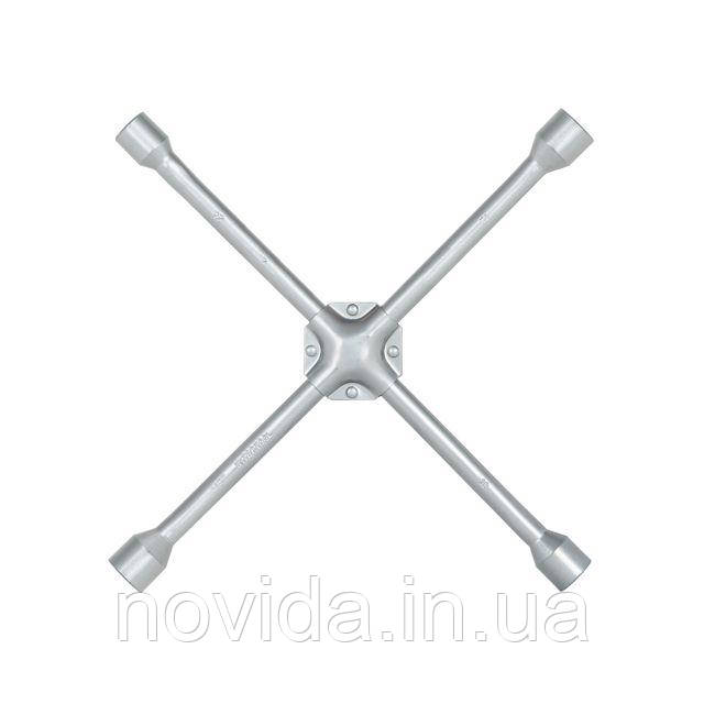 Ключ балонний хрестовий укріплений 16"*406мм, 16мм, 17, 19, 21, 22мм INTERTOOL HT-1597