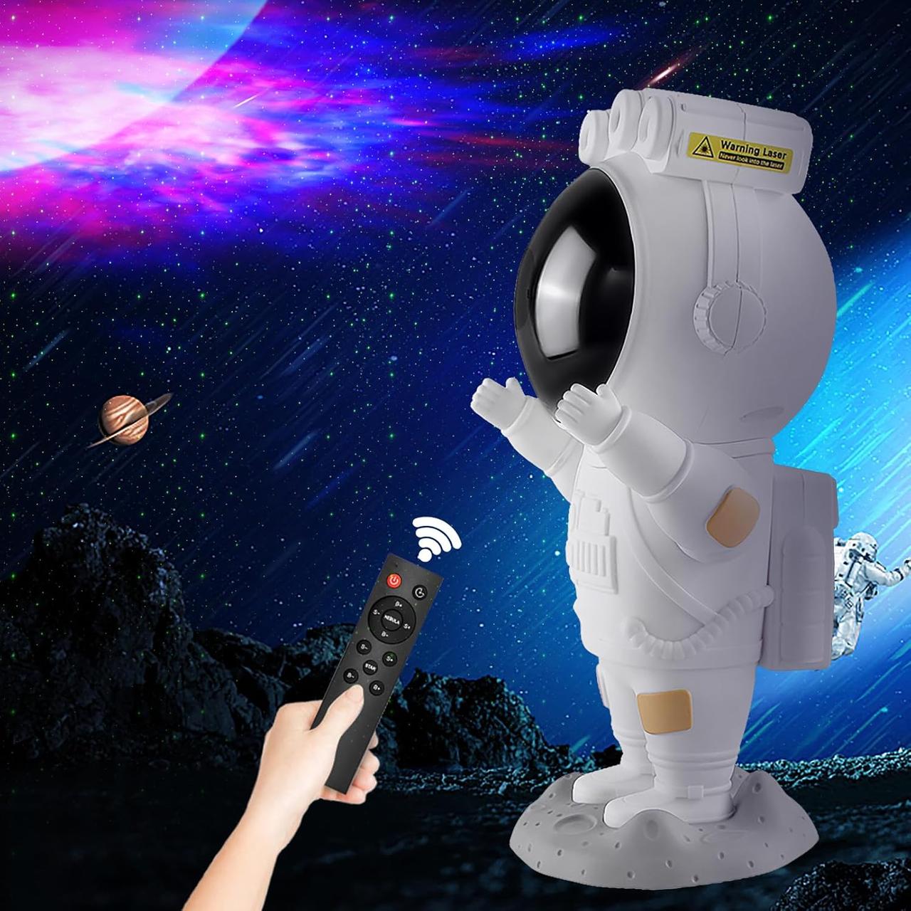 Проектор зоряного неба астронавт SZPACMATE Astronaut Galaxy Star Projector Starry Night Light, Astronaut Light Projector