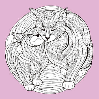 Набір для розпису-антистрес Strateg Теплі обійми 30х30 см Strateg (JCEE37116)