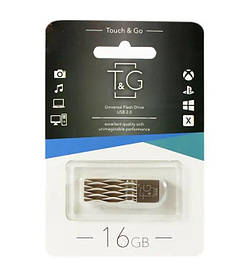 USB-накопичувач флешка на 16Gb T&G 103 Metal series Silver