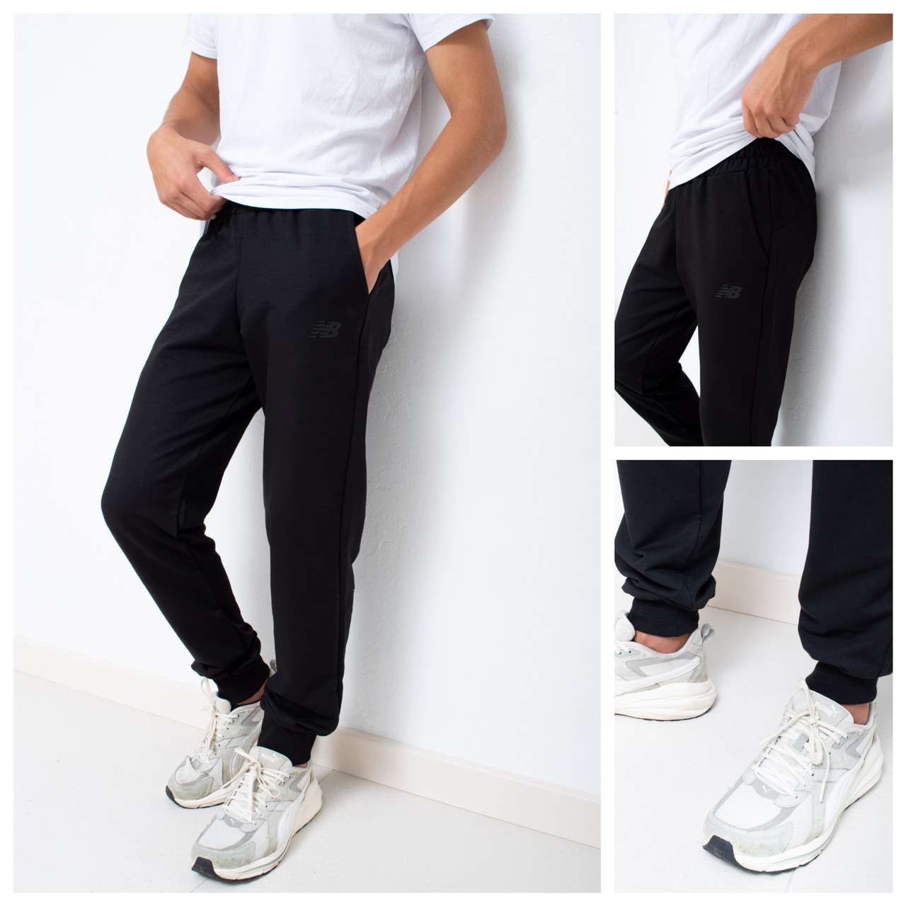 Штани (манжет) New Balance чорний