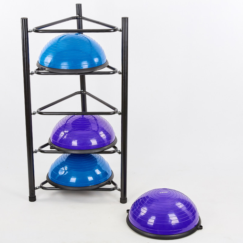 Стійка для балансувальних платформ Zelart 75x66x150см металева, фото 1