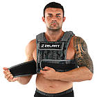 Жилет обтяжувач з регульованою вагою Zelart Weigth Vest 1-10кг для тренування витривалості, фото 4