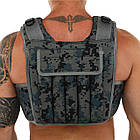 Жилет обтяжувач з регульованою вагою Zelart Weigth Vest 1-10кг для тренування витривалості, фото 8