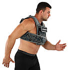 Жилет обтяжувач з регульованою вагою Zelart Weigth Vest 1-10кг для тренування витривалості, фото 9