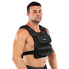 Жилет обтяжувач з регульованою вагою Zelart Weigth Vest 0,5-20кг з металевими брусками, фото 4
