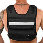 Жилет обтяжувач з регульованою вагою Zelart Weigth Vest 0,5-20кг з металевими брусками, фото 10