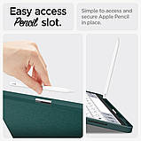 Чехол Spigen для iPad Air 13'' (2024) - Urban Fit, Midnight Green (ACS07672), фото 7