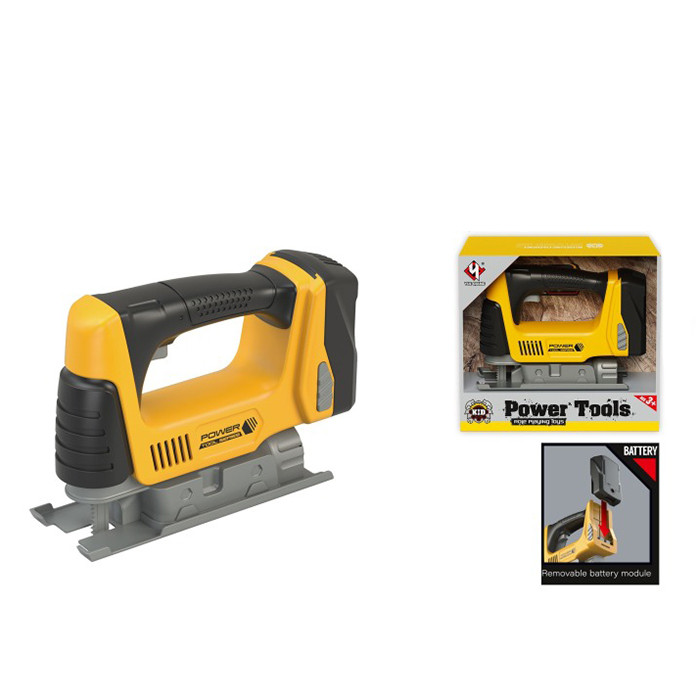 Набір іграшкових інструментів електролобзик, світло T003, фото 1