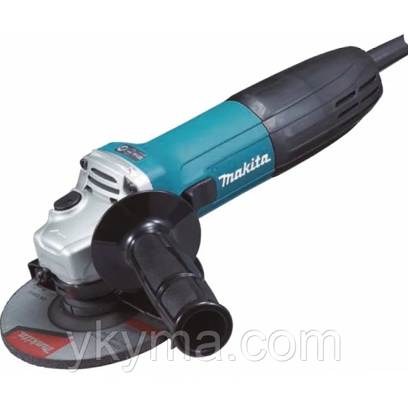 Кутова шліфувальна машина (болгарка) Makita 125мм 1000Вт