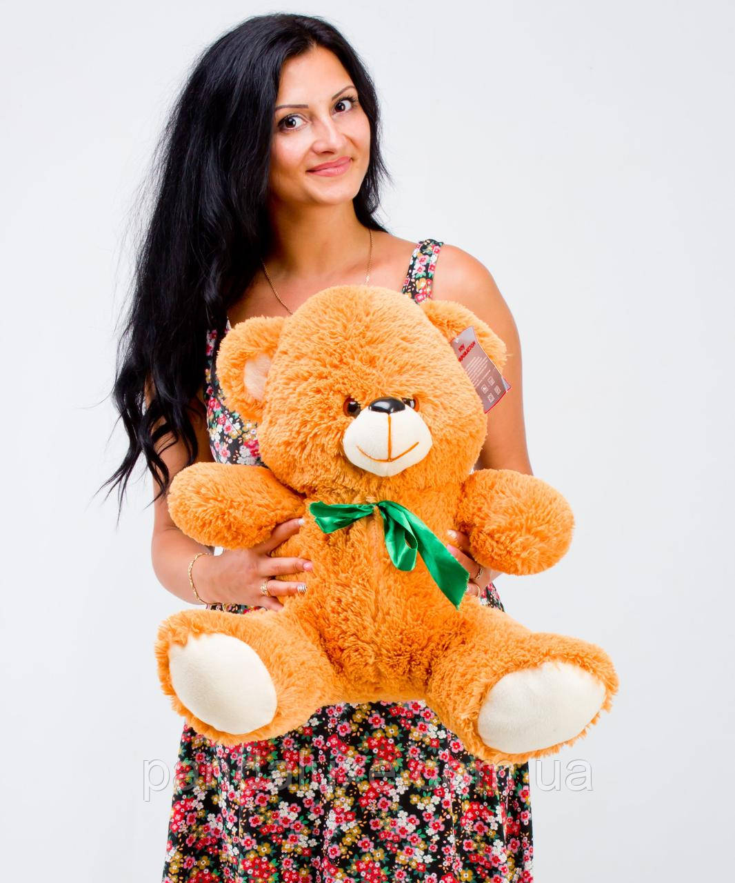 М'яка іграшка маленький плюшевий помаранчевий ведмедик