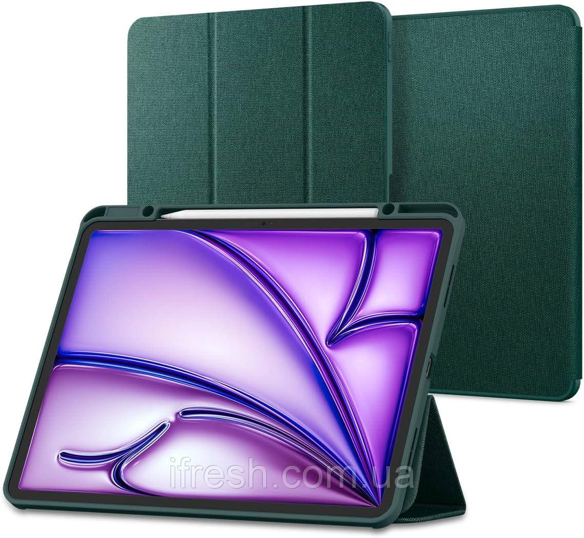 Чехол Spigen для iPad Air 13'' (2024) - Urban Fit, Midnight Green (ACS07672), фото 1