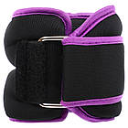 Обтяжувачі-манжети для рук та ніг Zelart 2x1кг для підвищення ефективності тренувань, фото 6