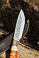 Ексклюзивний ніж ручної роботи для полювання та риболовлі з рогу лося «Трофей #20» сталь 95х18/58 HRC, фото 2