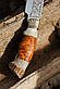 Ексклюзивний ніж ручної роботи для полювання та риболовлі з рогу лося «Трофей #20» сталь 95х18/58 HRC, фото 5