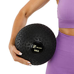 М'яч медичний слембол Record Slam Ball 9 кг d 23 см для кросфіту та фітнесу