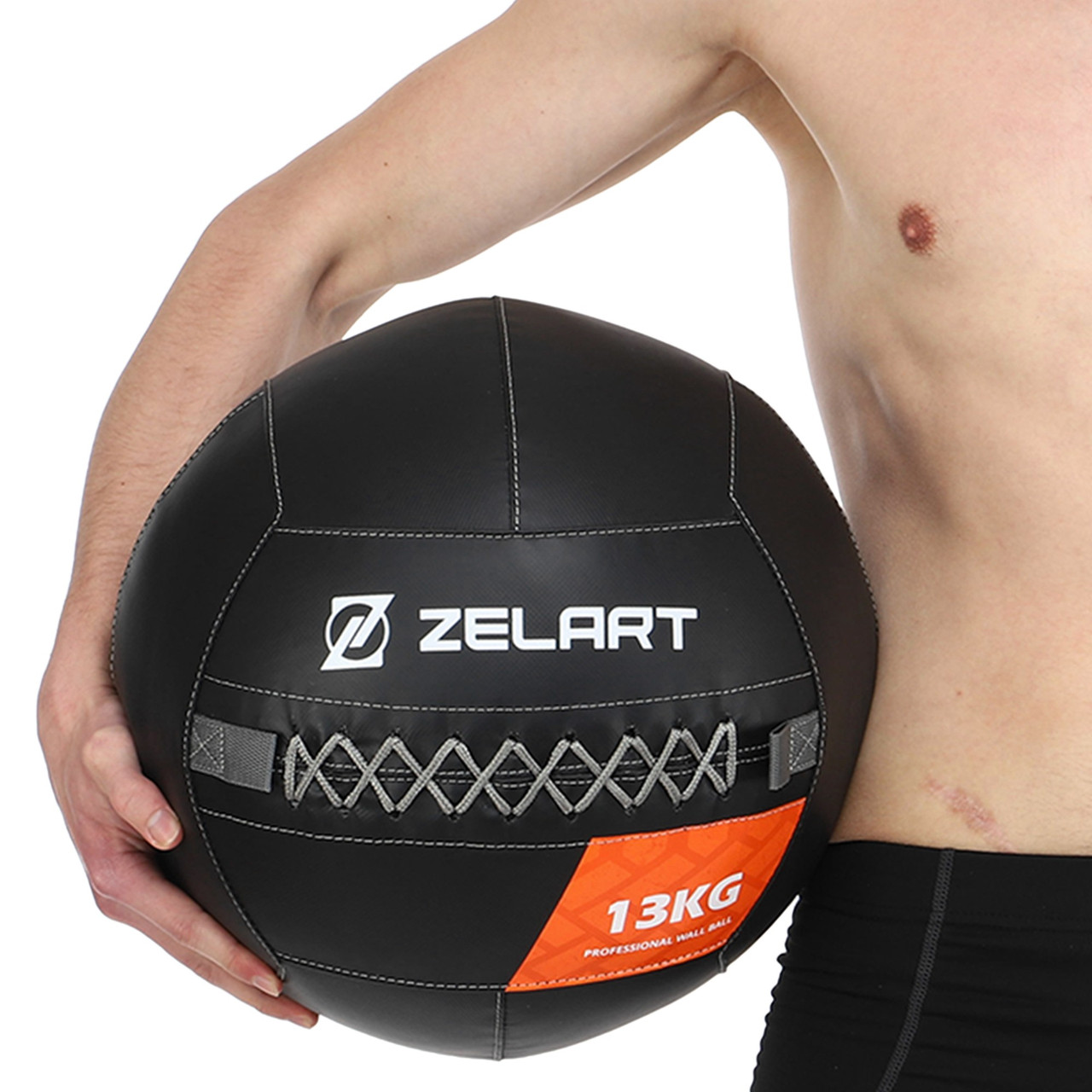 М'яч волбол Zelart Wall Ball 13 кг d 33 см для кросфіту та фітнесу