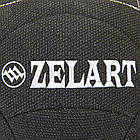 М'яч волбол Zelart Wall Ball 10 кг d 35 см для кросфіту та фітнесу, фото 4