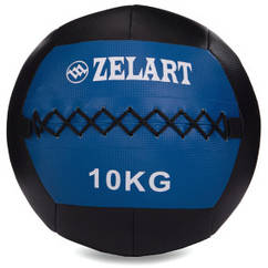 М'яч волбол Zelart Wall Ball 10 кг d 33 см для кросфіту та фітнесу
