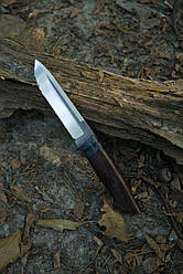 Ніж ручної роботи «Цезар #1» з піхвами зі шкіри сталь N690/61-62 HRC.