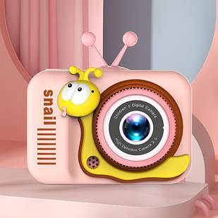 Дитячий фотоапарат Q2 SNAIL Рожевий