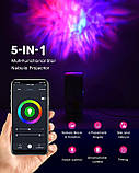 Б/У Світлодіодний проектор зоряного неба SUPPOU, WiFi, таймер, RGB підсвітка, фото 4
