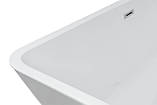 Ванна окремостояча 168х75х58 см акрилова Insana Mia прямокутна з сифоном і ніжками, фото 6