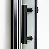 Гідромасажний бокс 90x90x215 см Insana Talija NEW низький напівкруглий піддон розсувні двері, фото 6