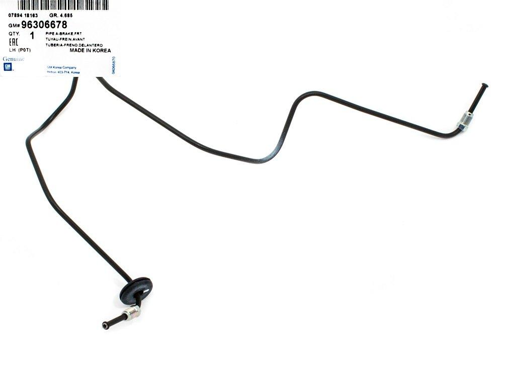 Трубка тормозная Ланос Сенс GM (передняя левая) 96306678 (ID#1752851434 ...