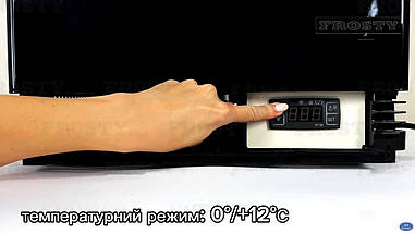 Холодильна вітрина Frosty RT78L-1D Black, фото 4