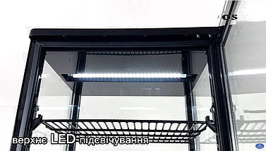 Холодильна вітрина Frosty RT78L-1D Black, фото 5