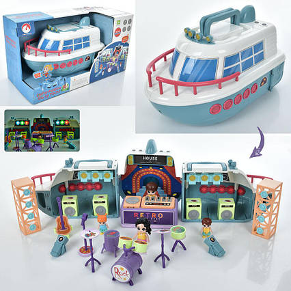 Ігровий набір яхта для вечірок з фігурками GB0512